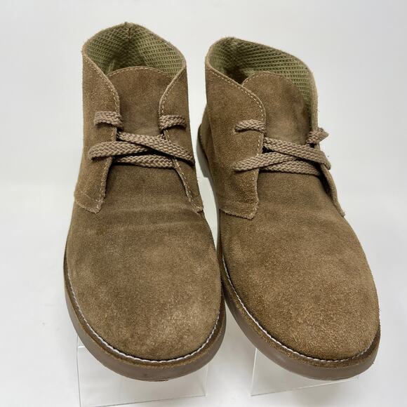 J Crew Crewcuts Kid's Calvert Boots Size 5 Kids Brown Suede Leather I.9.8 - Picture 7 of 13